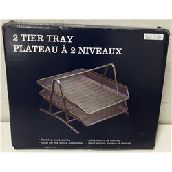 2 TIER TRAY FOR DESK
