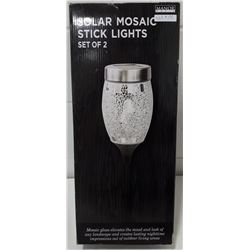 SOLAR MOSIAC STICK LIGHTS