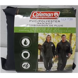 COLEMAN PVC/POLYESTER RAIN SUIT