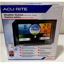 ACURITE WEATHER STATION WITH COLOUR DISPLAY