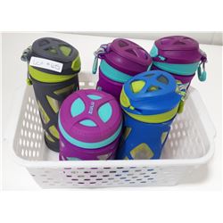 5 ZULU WATER BOTTLES