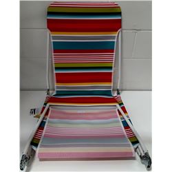 STRIPED BEACH/LAWN CHAIR