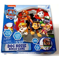 PAW PATROL DOG HOUSE BINGO GAME