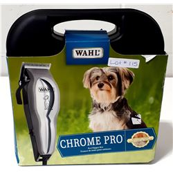 WAHL CHROME PRO PET CLIPPER SET
