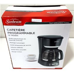SUNBEAM 12 CUP PROGRAMMABLE COFFEE MAKER