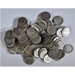 100-90% SILVER DIMES