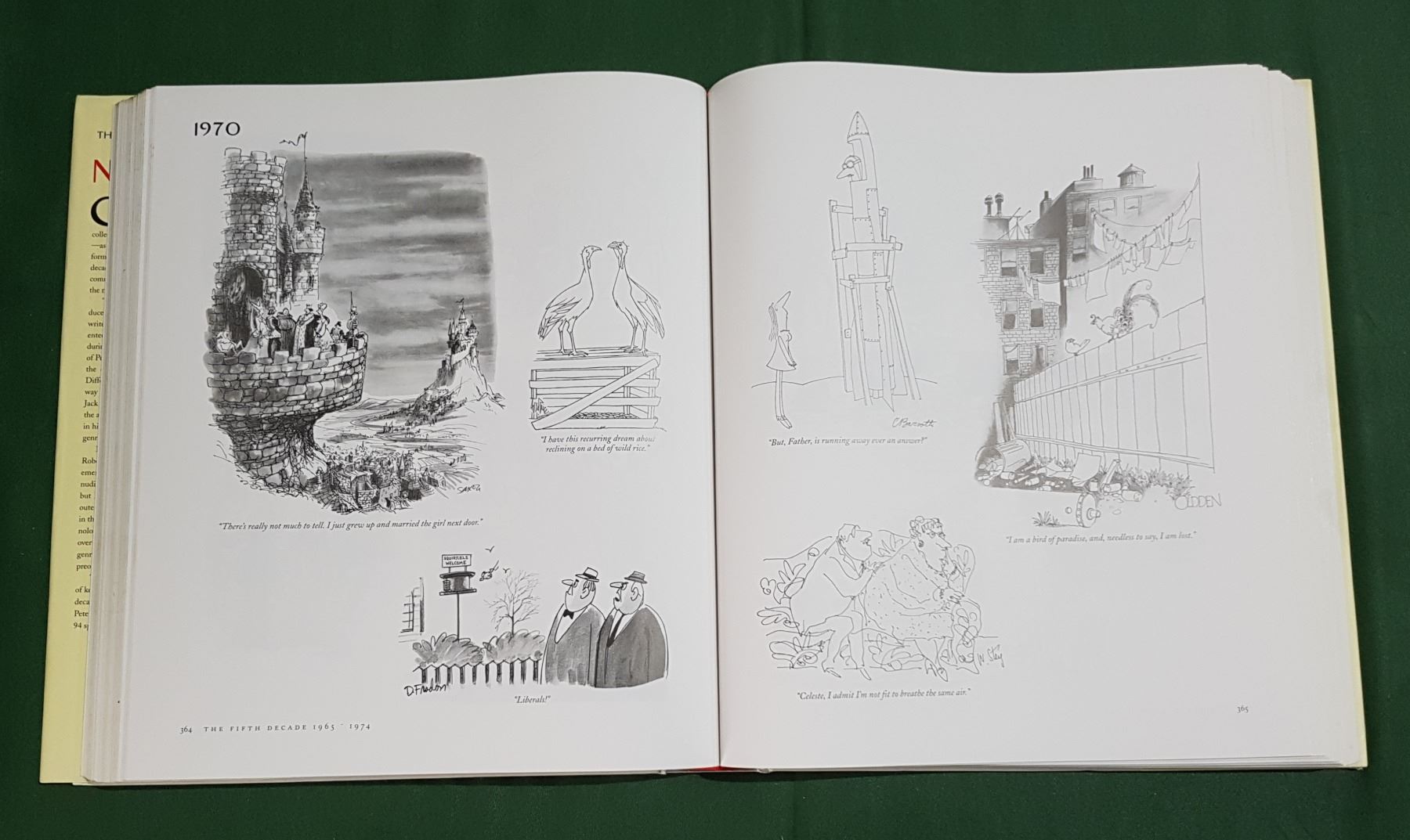 THE COMPLETE CARTOONS OF THE NEW YORKER HARDCOVER BOOK