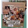Image 1 : 200 YEARS OF AMERICAN ILLUSTRATION HARD COVER BOOK,