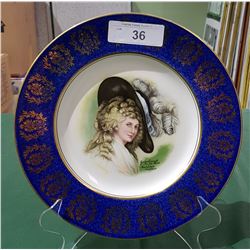 VICTORIAN PORTRAIT PLATE