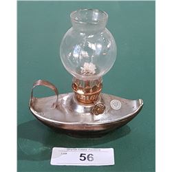 VINTAGE TIN OIL LAMP