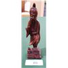 Image 1 : CARVED WOOD ASIAN FIGURE