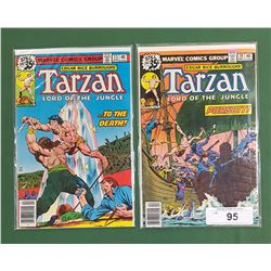 2 TARZAN LORD OF THE JUNGLE COMICS #19 DEC & #23 APR