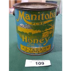1920'S MANITOBA HONEY TIN