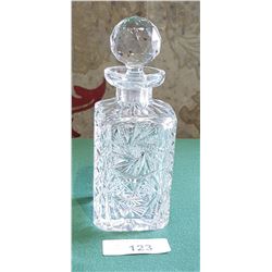 PINWHEEL CRYSTAL DECANTER