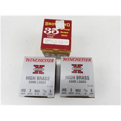 ASSORTED 410 GA 3" AMMO