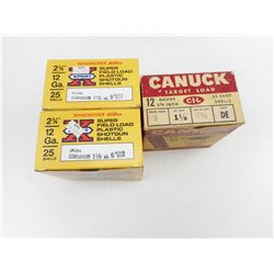 ASSORTED 12 GA 2 3/4" AMMO