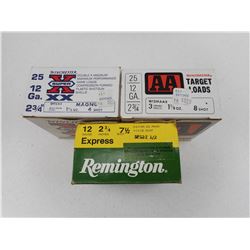 ASSORTED 12 GA 2 3/4" AMMO