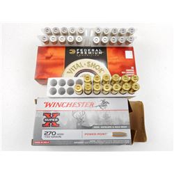 ASSORTED 270 WSM AMMO