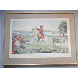 BATTLE OF THE BOYNE FRAMED PRINT
