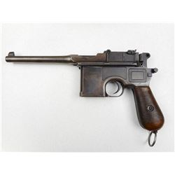 POST WWI ERA, MAUSER , MODEL: C96 BROOMHANDLE , CALIBER: 7.63MM MAUSER