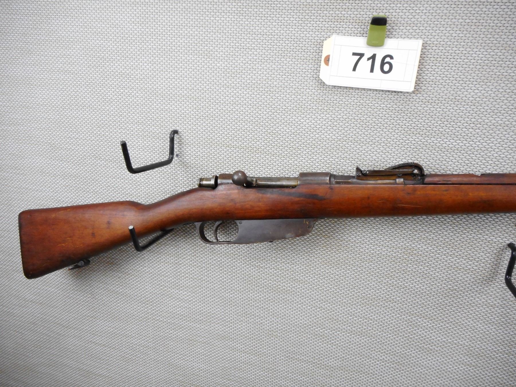 CARCANO , MODEL: 1891 RIFLE , CALIBER: 6.5 X 52 CARCANO