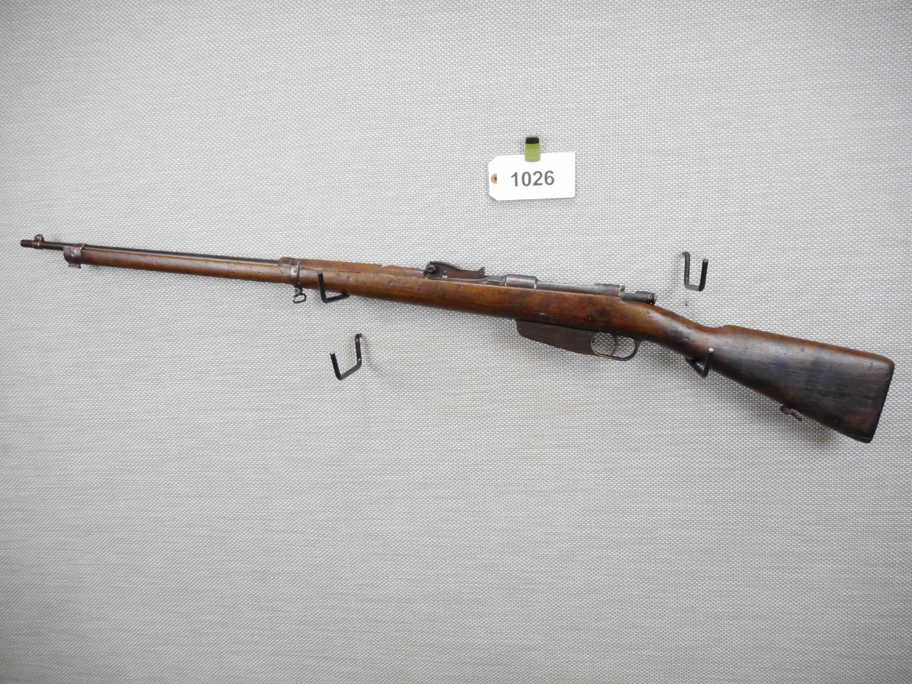MANNLICHER CARCANO , MODEL: 1891 RIFLE , CALIBER: 6.5 X 52 ITALIAN