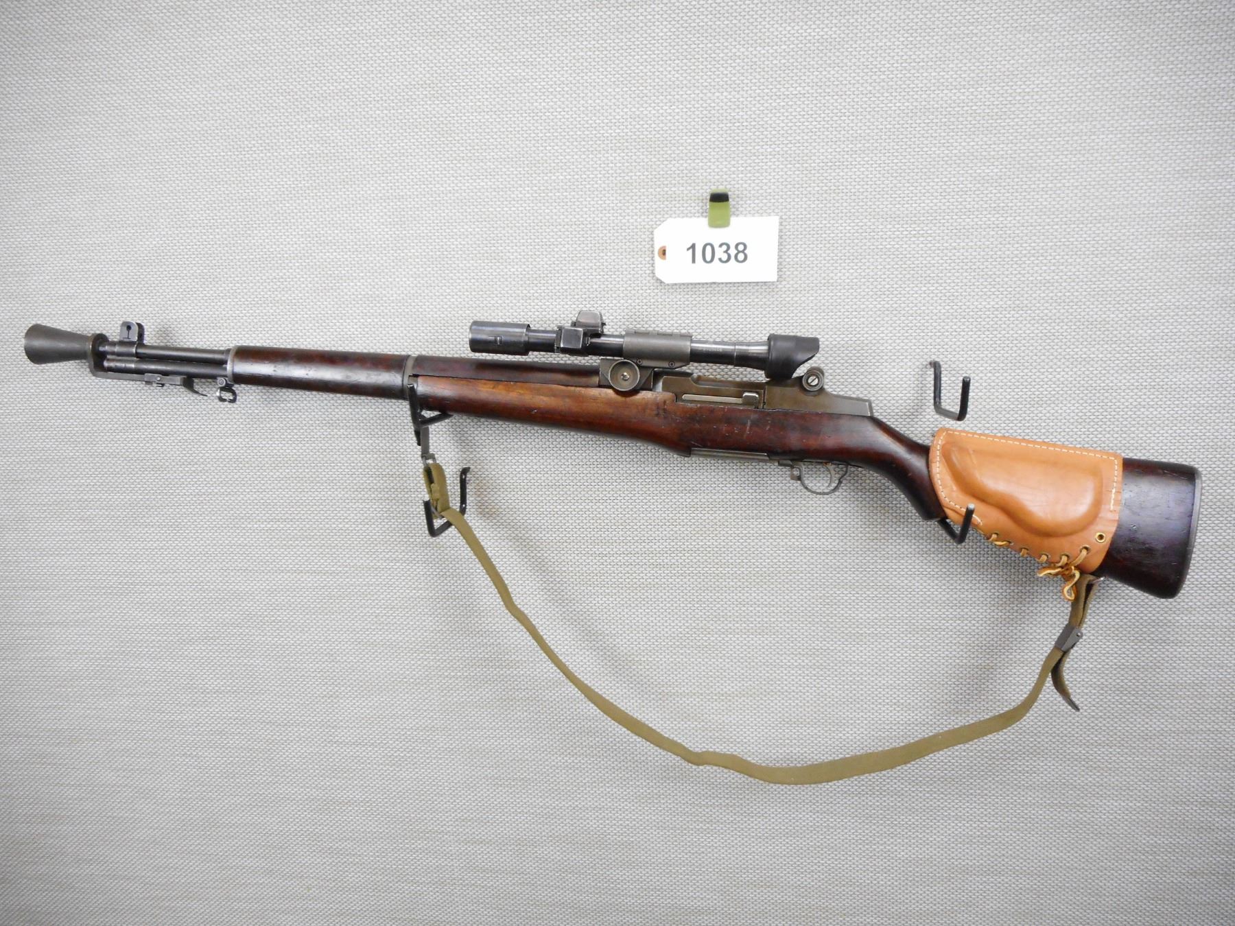 US RIFLE , MODEL M1 D GARAND SNIPER , CALIBER 3006 SPRG US RIFLE , MODEL M1 D GARAND SNIPER , CALIBER 3006 SPRG