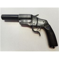 FLARE GUN, GERMAN MOD 1894 HEBEL, MAKER CHRISTIAN FUNK  , MODEL:  , CALIBER: N/A