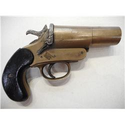 WWI ERA, FLARE GUN, WEBLEY SCOTT , MODEL:  , CALIBER: N/A
