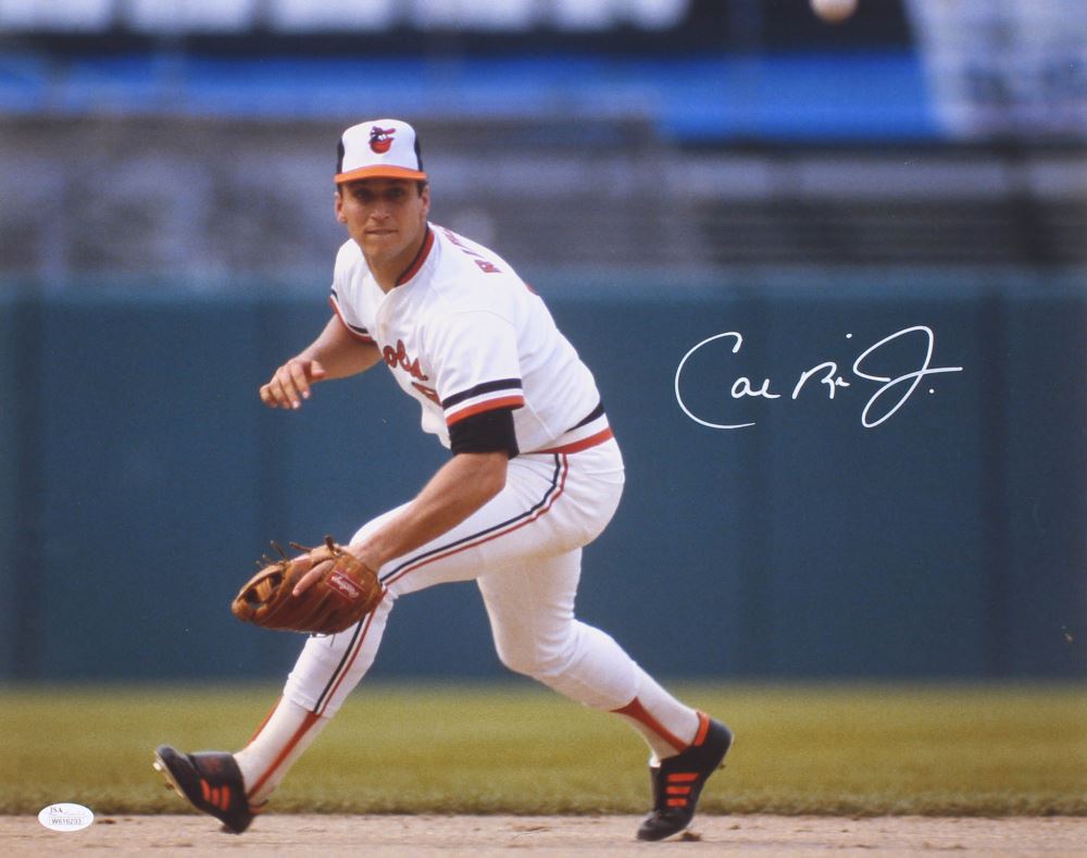 Ca Ripken Signature Cal Ripken Jr. Signed Orioles 16x20 Photo (JSA COA)