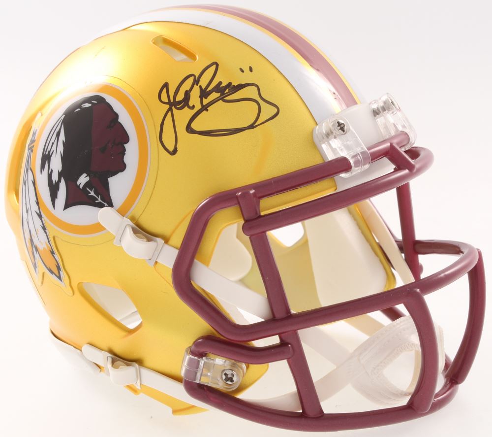 john riggins autographed helmet