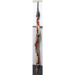 Artistic Native American Spear