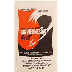 Big Wednesday Surf Movie Poster