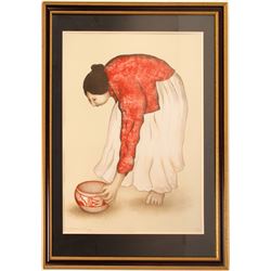 R.C. Gorman, Original Signed Lithograph