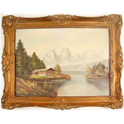 Die Alpen ( A painting of The Alps )