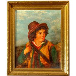 Portrait of Young Woman, Josef Buche