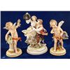 Image 1 : Porcelain Harvest Figurines ( 3 Items )