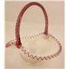 Image 1 : Hobnail Basket , With handle. ( By Fenton )