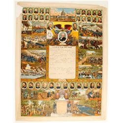 Lithograph Grand Army of the Republic