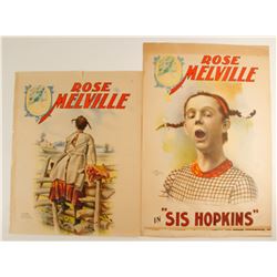 Lithographs of Rose Melville (2)