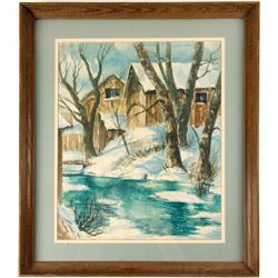 Watercolor by Lyle V. Ball