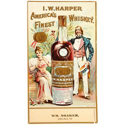 Whiskey Label (I.W. Harper)