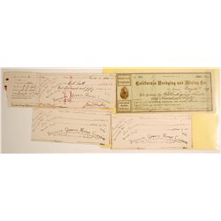 Scarce California Mining Stocks (4)