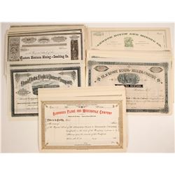 Montana Unissued Mining Stocks