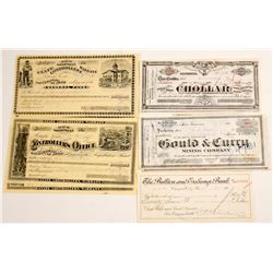 Virginia City, NV ephemera