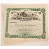 Image 1 : First National Bank of Lovelock, NV Stocks