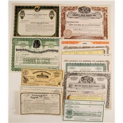 Mostly Nevada Mining Stocks