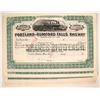 Image 1 : Portland and Rumford Falls (ME) Railway Stock Certificates