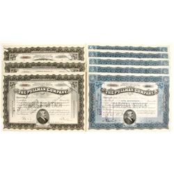 Pullman Company Stock Certificates