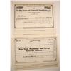 Image 1 : Railroad Stock Certificates:  PA & CT (2 Different)